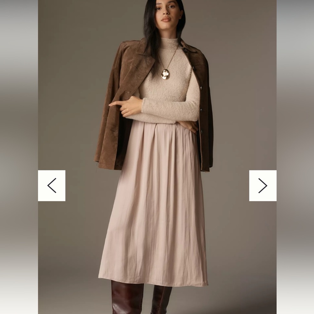 Twofer Sweater Dress - Picture 2 of 8